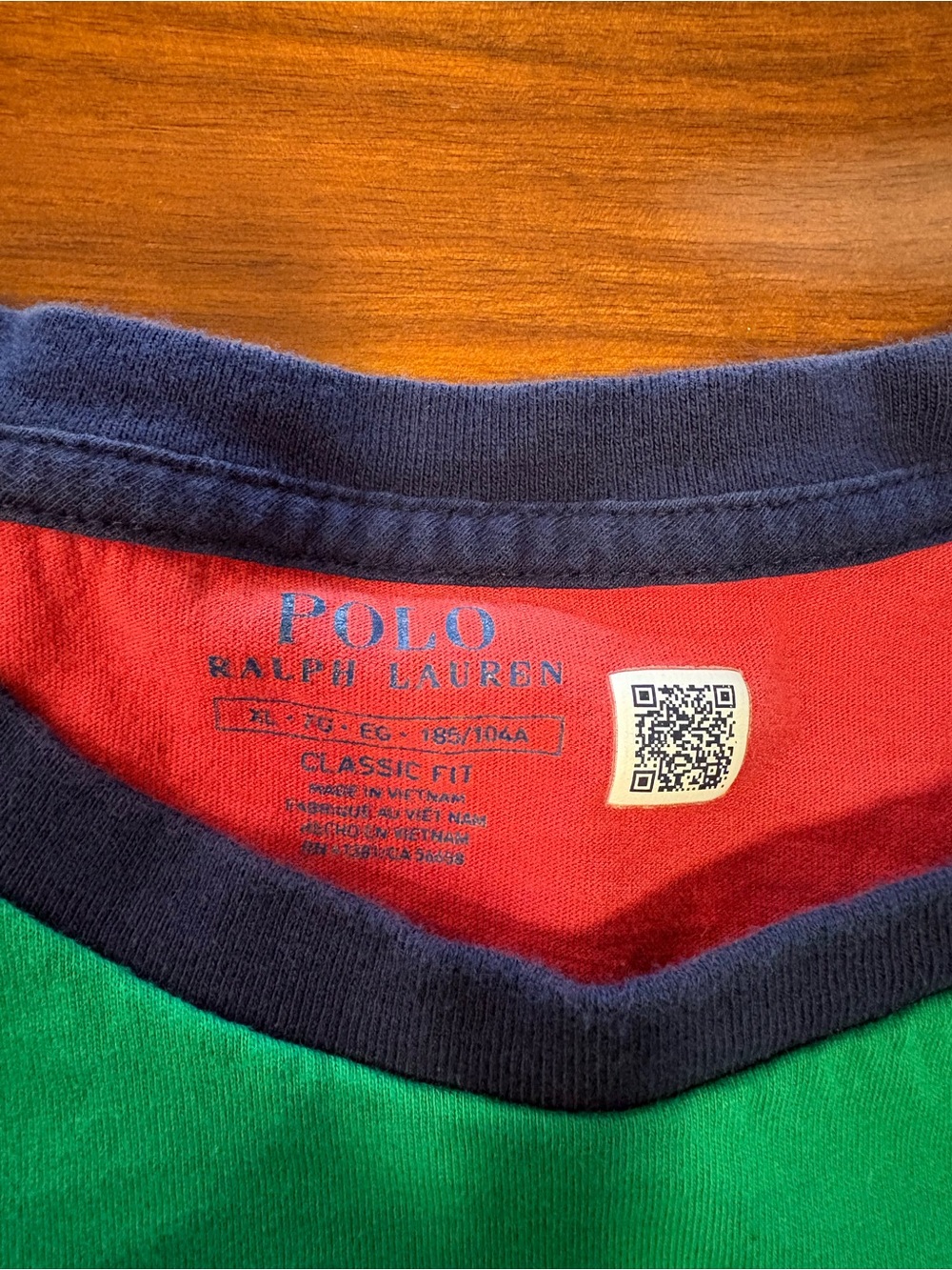 Polo Ralph Lauren Classic Fit Colorblock Tshirt XL - Picture 3 of 4